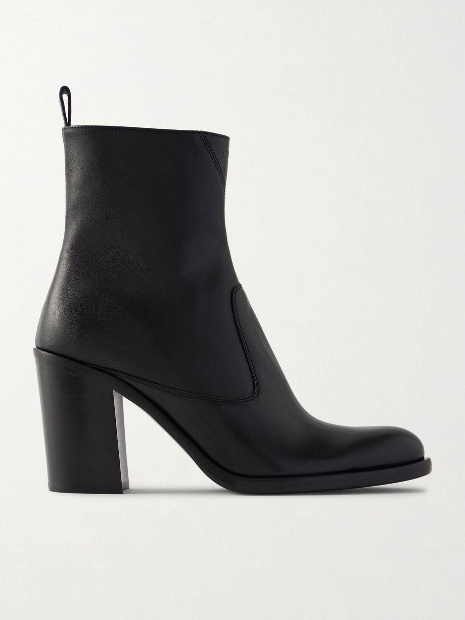 Phoenix leather ankle boots by CHLOE