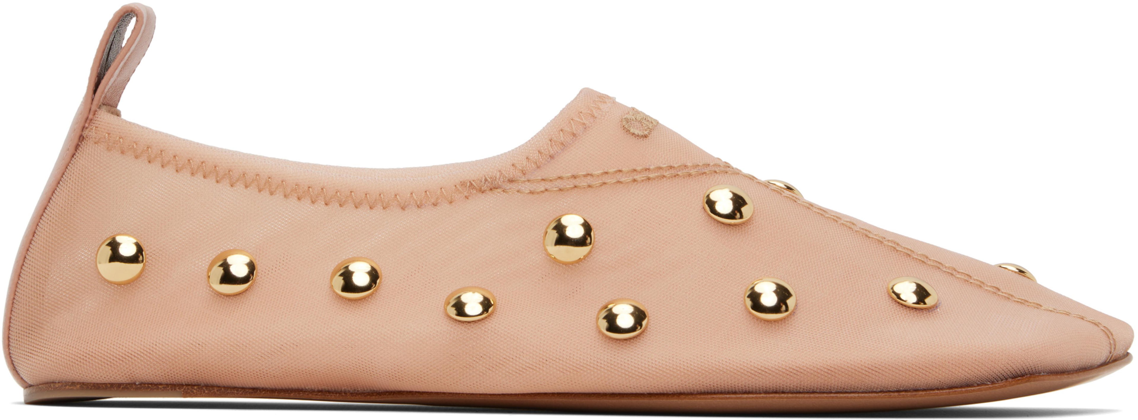 Pink Rita Flats by CHLOE