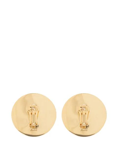 Pleats clip-on earrings by CHLOE