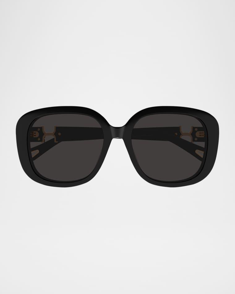 Round Acetate Sunglasses by CHLOE
