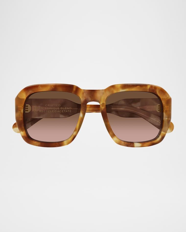 Round Acetate Sunglasses by CHLOE