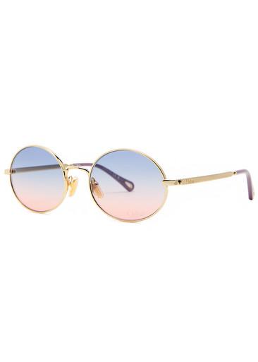 Round-frame sunglasses by CHLOE