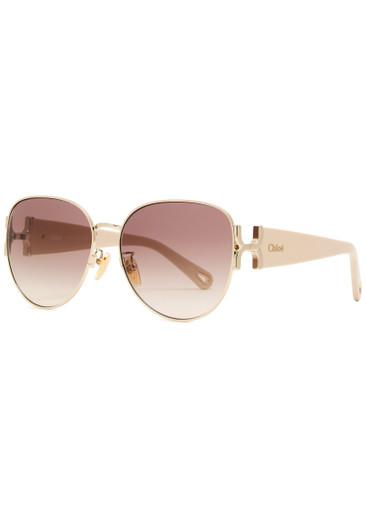 Round-frame sunglasses by CHLOE