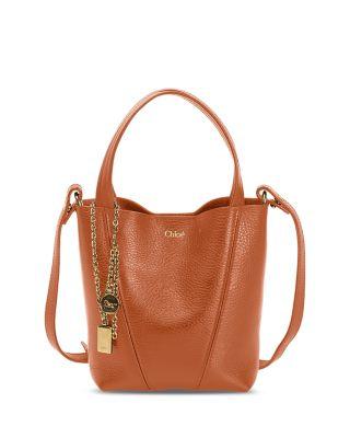 Small Spin Tote in Leather by CHLOE