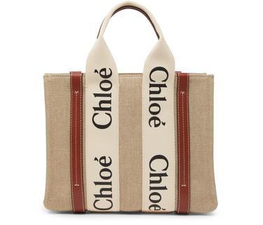 Small Woody tote bag by CHLOE