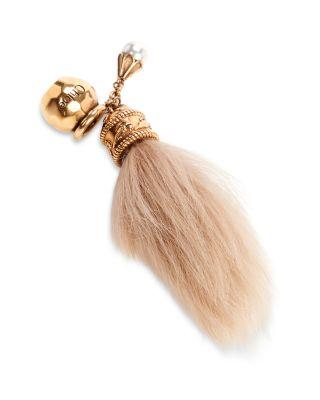 Sphere Shearling Bracelet Bag Charm by CHLOE