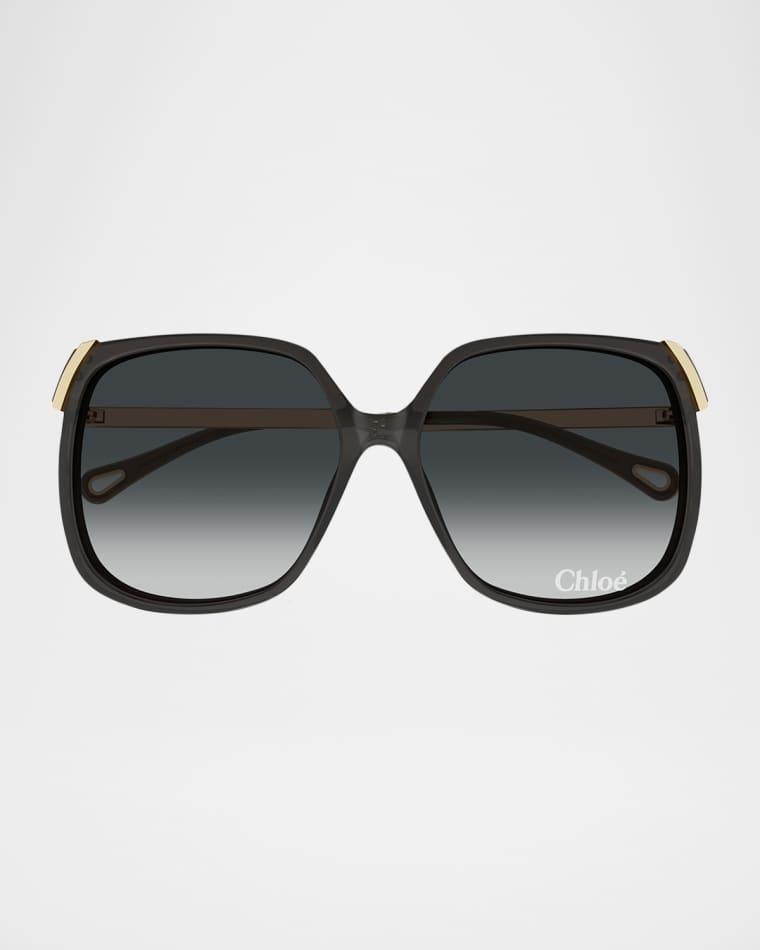 Square Acetate Sunglasses by CHLOE