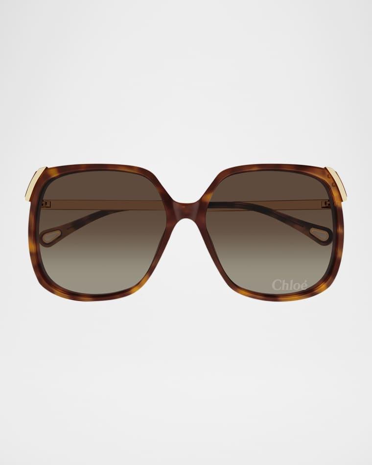 Square Acetate Sunglasses by CHLOE