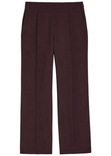 Straight-leg wool trousers by CHLOE