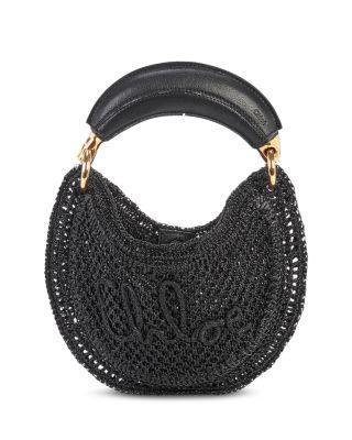 Summer Banana Mini Crocheted Hobo Bag by CHLOE