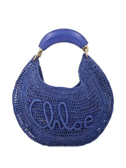 Summer Banana embroidered shoulder-bag by CHLOE