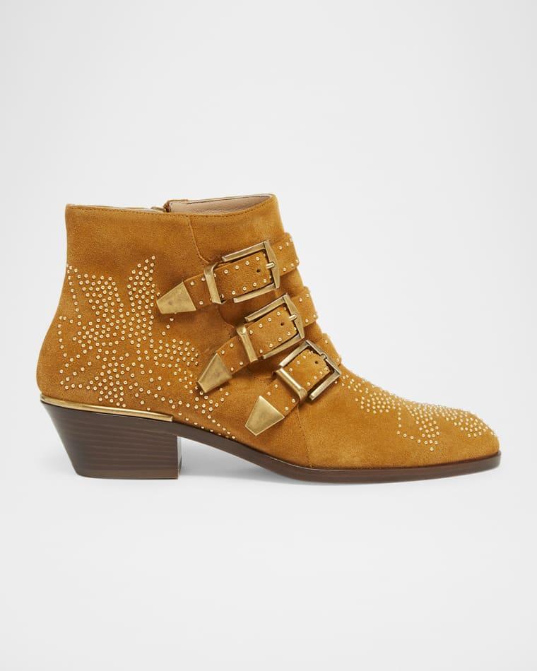 Susan Suede Ankle Boots by CHLOE