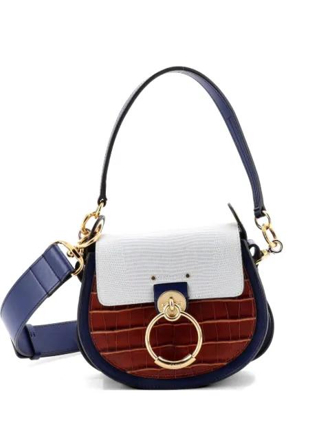 Tess Bag Crocodile and Lizard Embossed Leather Small crossbody bag by CHLOE 
