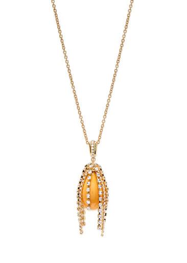 The Chloé Glow embellished necklace by CHLOE