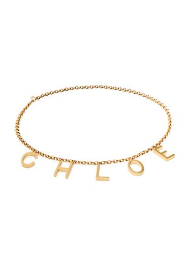 The Chloé Letters belt by CHLOE
