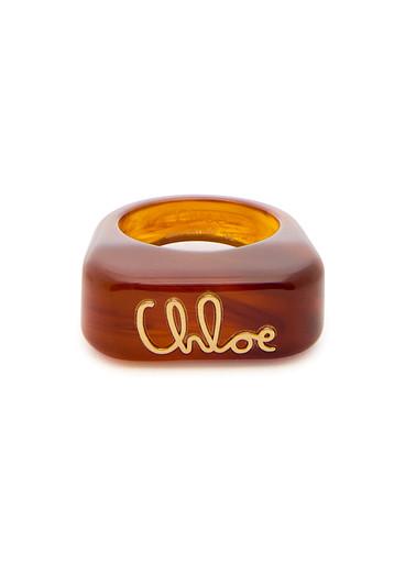 The Chloé Plage resin ring by CHLOE