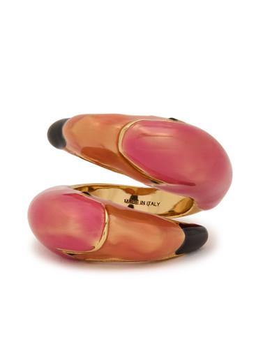 The Chloé Tropicus enamelled ring by CHLOE
