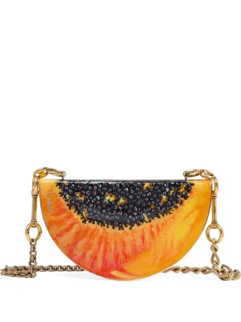 Tropicus Papaya hand bag by CHLOE