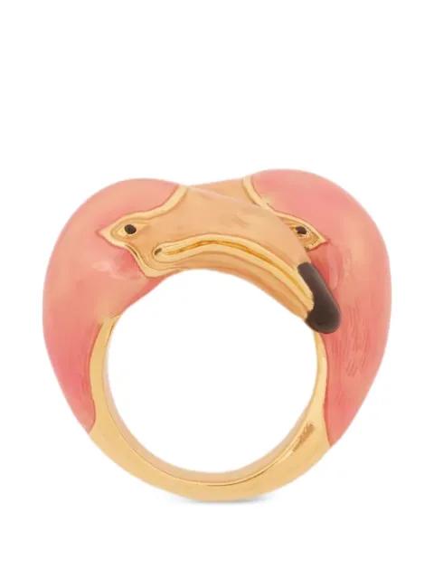 Tropicus Toi et Moi flamingo ring by CHLOE