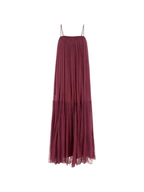 Tyrian sleeveless maxi dress by CHLOE
