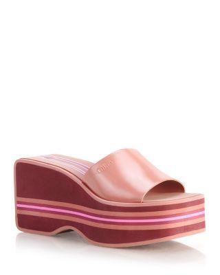 Women's Swimming Cool Platform Slides by CHLOE