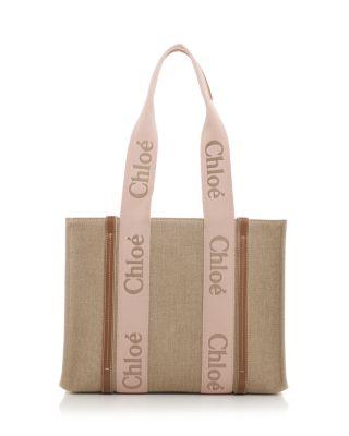 Woody Medium Canvas Tote by CHLOE