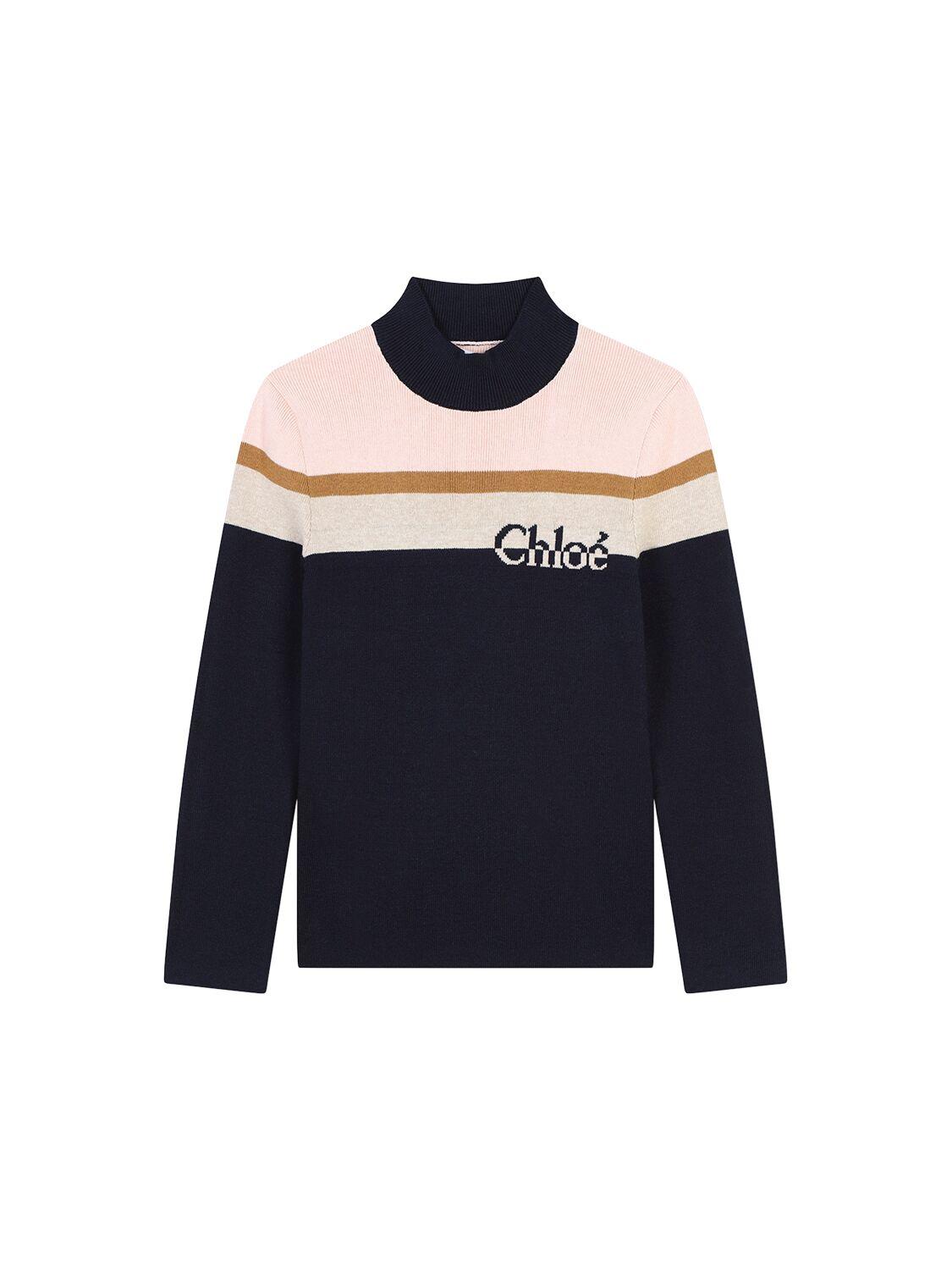 Wool Blend Sweater by CHLOE