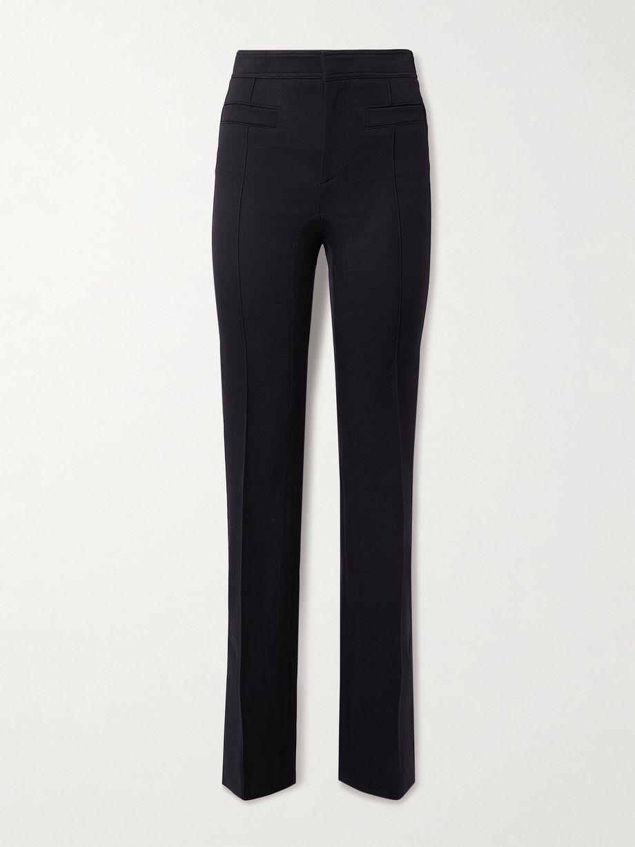 Wool-gabardine slim-leg pants by CHLOE Wool-gabardine slim-leg pants by CHLOE