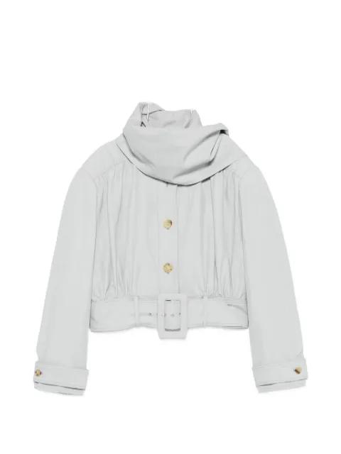 buttoned belted jacket by CHLOE
