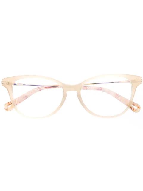 cat eye frame glasses by CHLOE