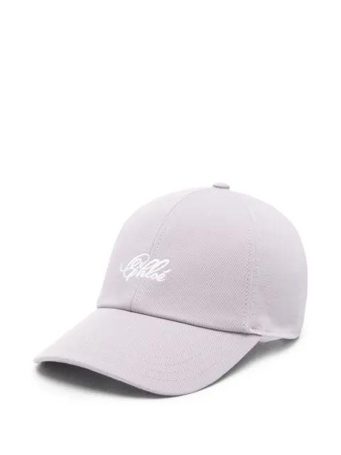 chain-detail baseball cap by CHLOE