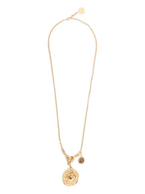 coin jasper gem charm necklace by CHLOE