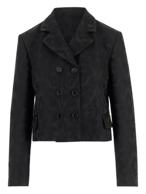 damask double-breasted jacket by CHLOE