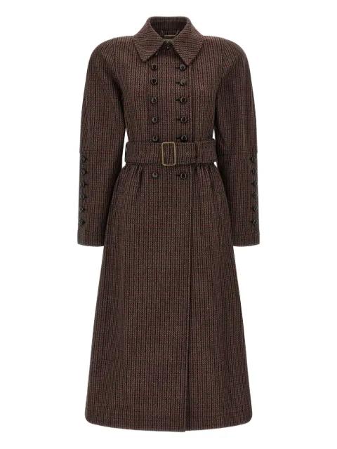 double-breasted coat by CHLOE