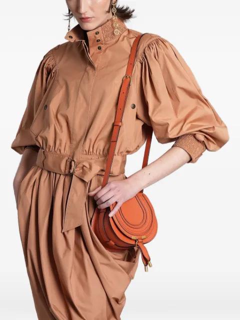 draped asymmetric mini skirt by CHLOE