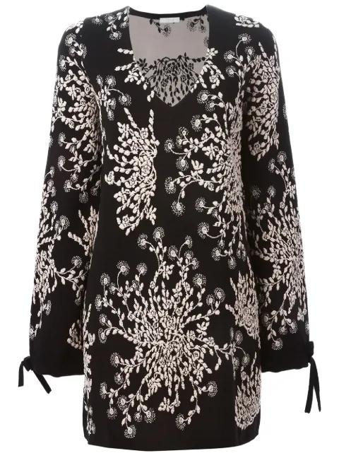 floral knit dress by CHLOE