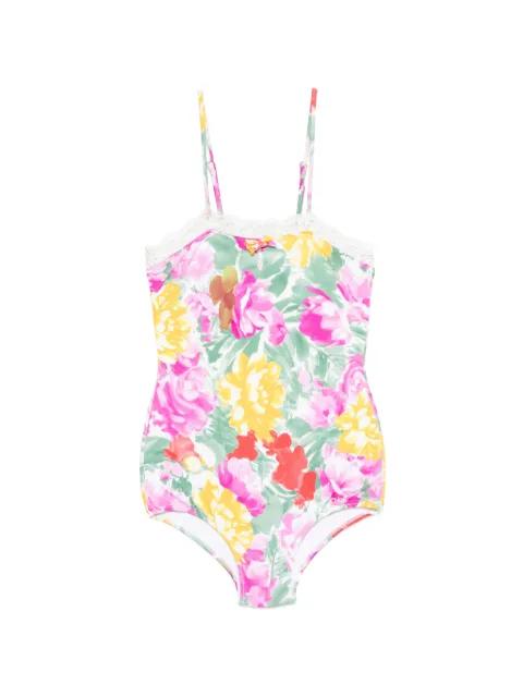 floral-print swimsuit by CHLOE