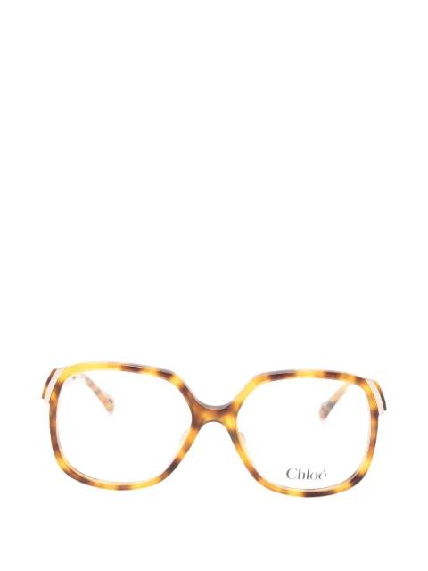 geometric-frame glasses by CHLOE