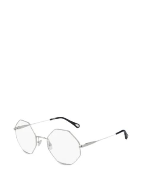 geometric-frame glasses by CHLOE