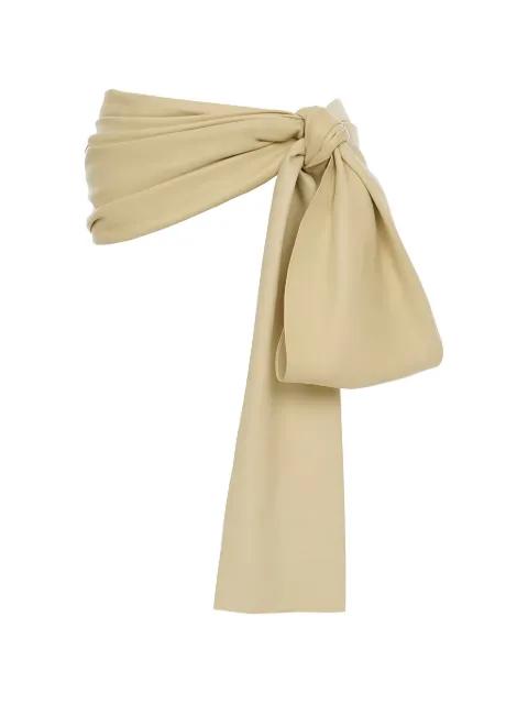 knot-detail leather belt by CHLOE