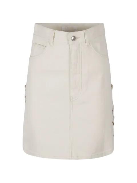 lace-detail mini skirt by CHLOE