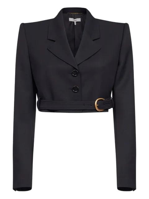 lapel belt jacket by CHLOE