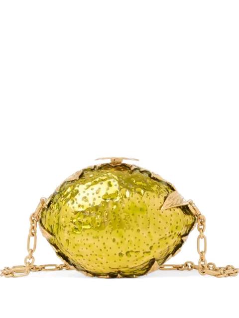 leaf-embellished chain-strap cross body bag by CHLOE