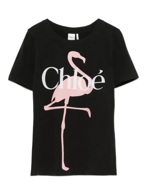 logo T-shirt by CHLOE