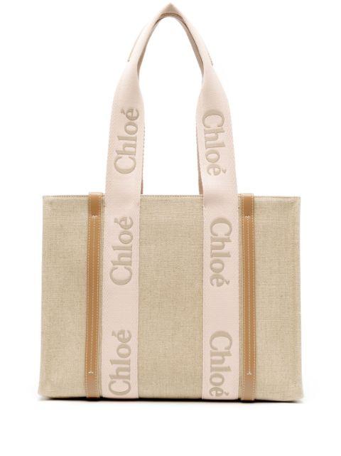 medium Woody tote bag by CHLOE