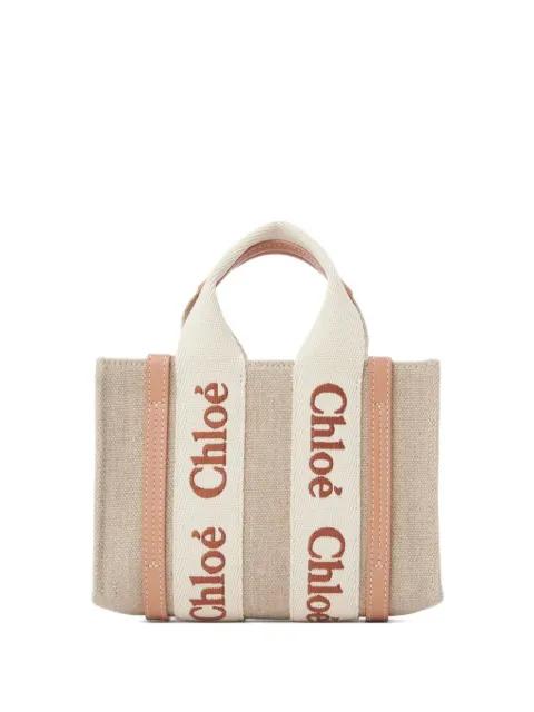 mini Woody tote bag by CHLOE