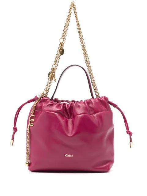 mini logo-detail shoulder bag by CHLOE