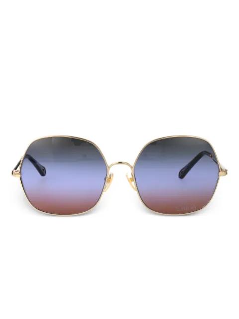 octagonal frame sunglasses by CHLOE