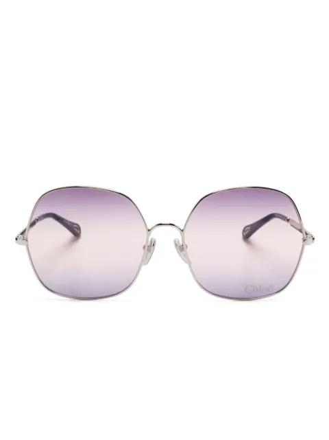 oversize-frame sunglasses by CHLOE