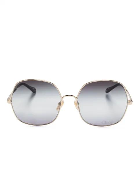oversize-frame sunglasses by CHLOE